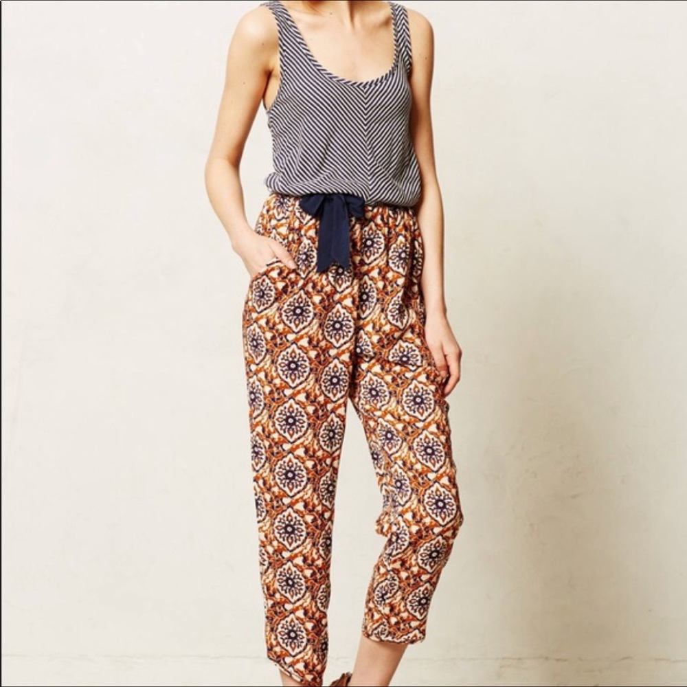 Lilly Thebe for Anthropologie Romper Jumpsuit